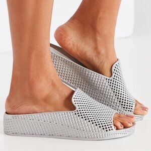Jeffrey Campbell Havana Fling Sandal in Silver